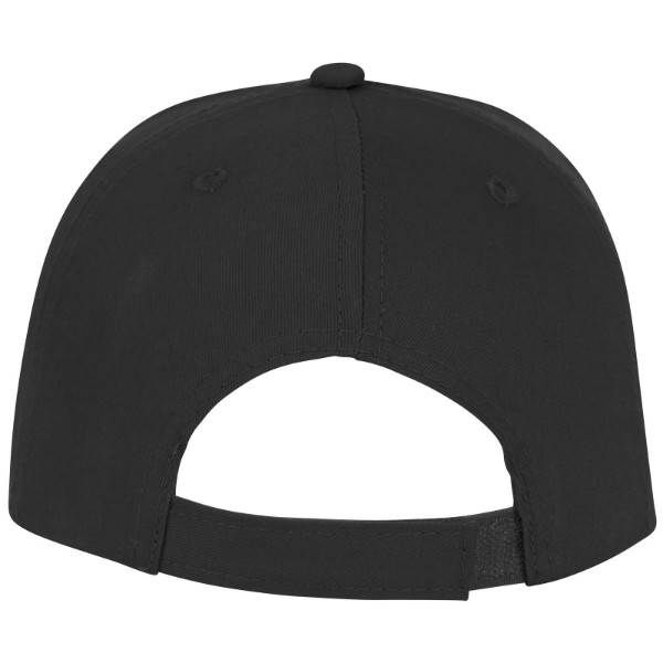 Ares 6 panel cap - Solid Black