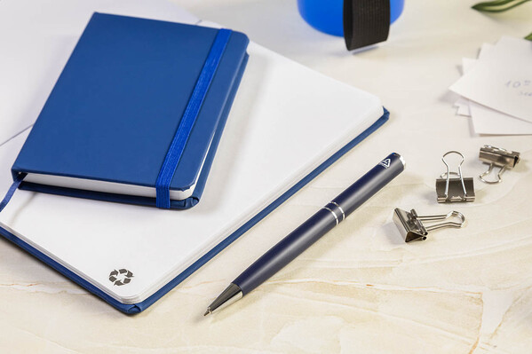 Carnet de notes RPU Repuk Blank A6 - Bleu