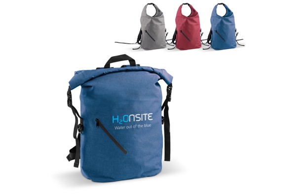 Backpack waterproof polyester 300D, 20-22L - Grey