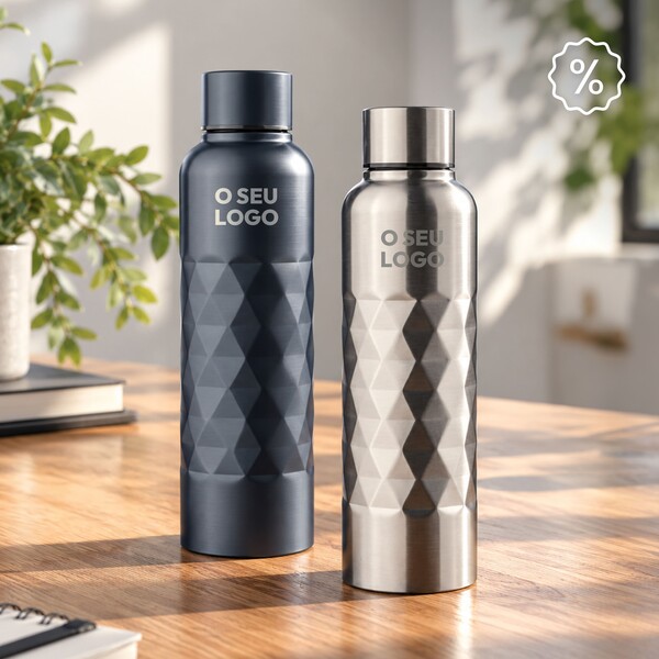 Garrafa Térmica em Aço Inoxidável Reciclado 800 ml 