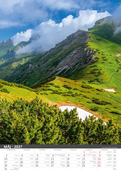Kalendár Tatry
