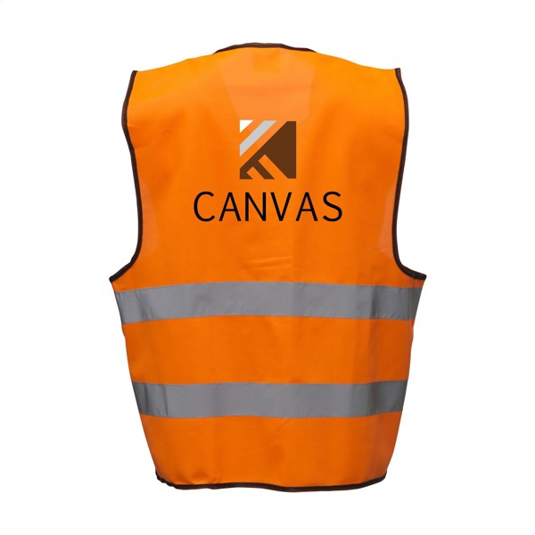 SafetyFirst veste de sécurité - orange fluo