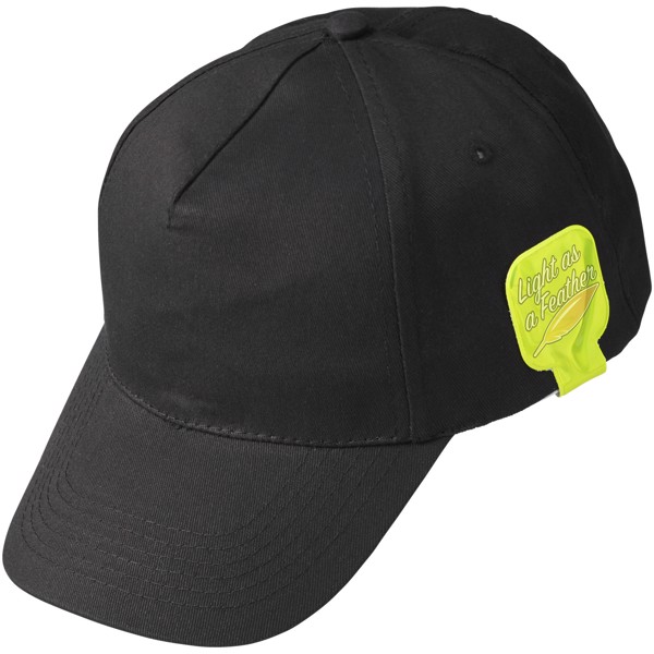 Íman refletor de PVC quadrado RFX™ - Amarelo neón