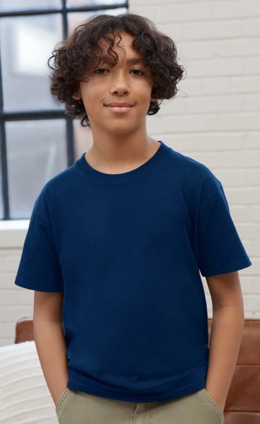 Softstyle™ Midweight Youth T-Shirt - Pitch Black / S