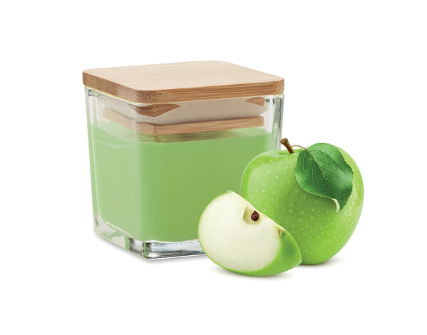Squared fragranced candle 50gr Pila - Lime
