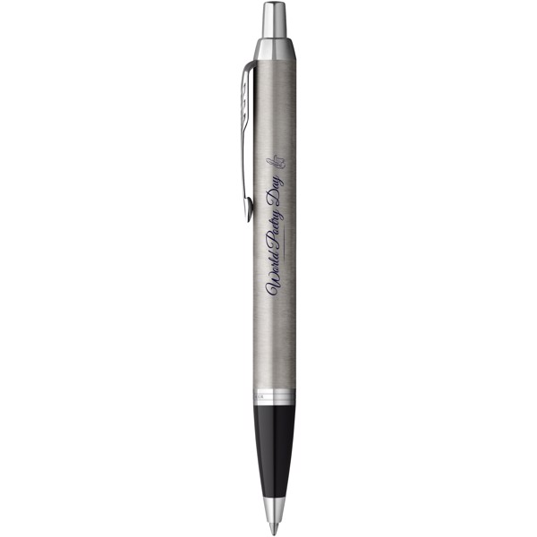 Stylo bille IM Parker (encre bleue) - Argent