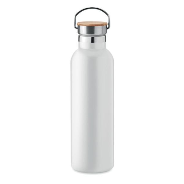 Double wall flask 750ml Helsinki Med - White