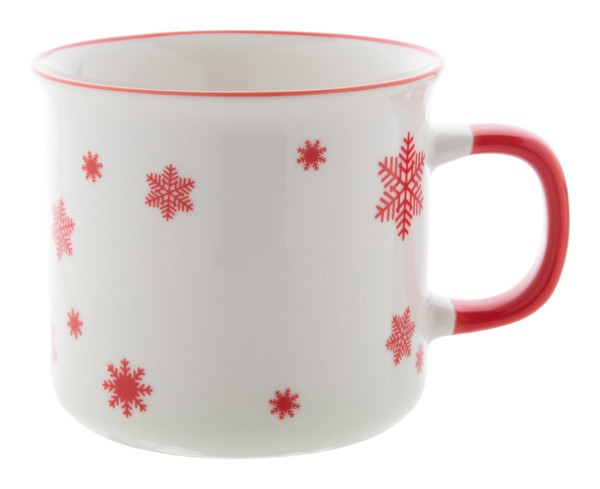 Vintage Christmas Mug Nakkala - Red / White