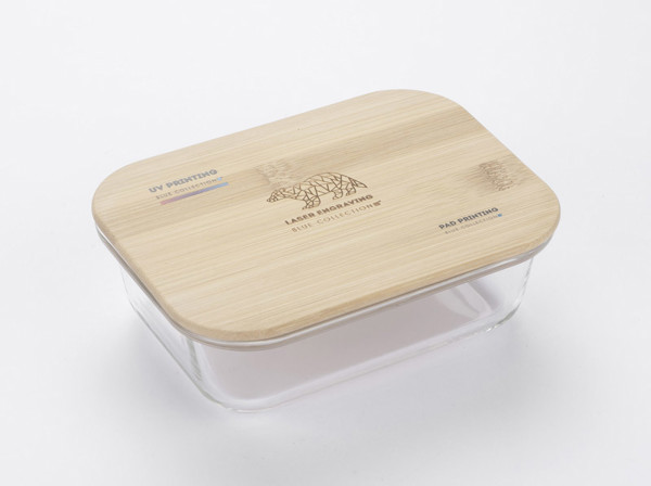 Glass container ALVA 430 ml