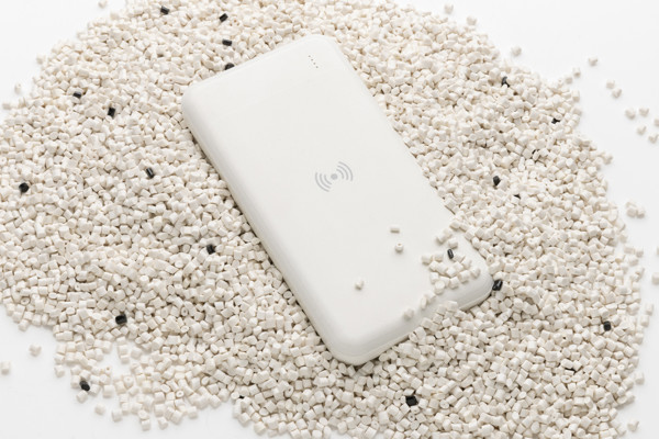 XD Collection powerbank 8000 mAh, brezžična 5W - Bela