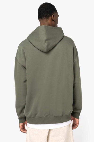 Unisex Oversized Hooded Sweatshirt - Ivory / L