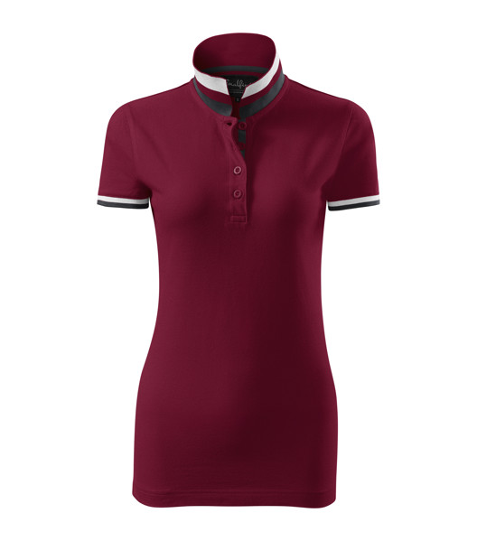 Polokošile Dámská Malfini Premium® Collar Up - Garnet / M