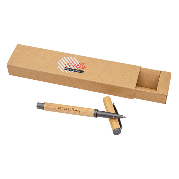 Machino bamboo ballpen in a box