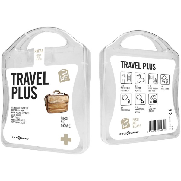 mykit, first aid, kit, travel, travelling - weiss