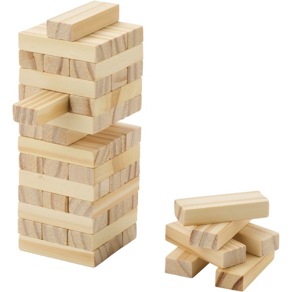 Jumble Wackelturm aus Holz