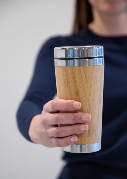 Bamboo tumbler