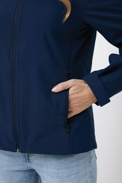 Ženska soft shell jakna Iqoniq Makalu, 300 g/m² - Mornarica / M