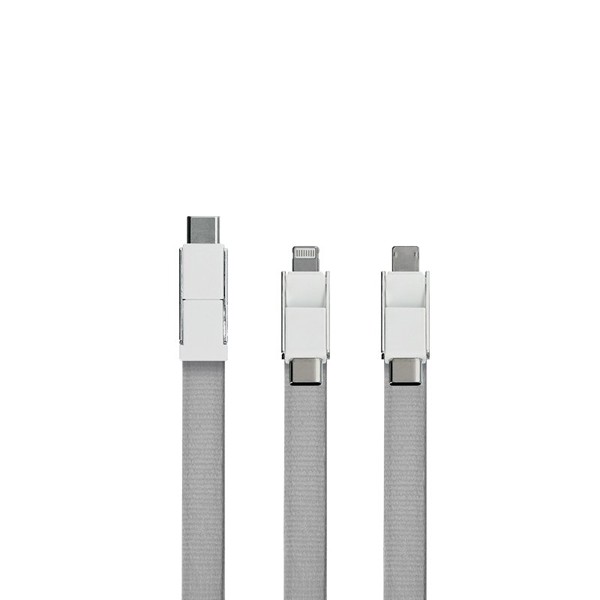 LONG CÂBLE DE CHARGE 3 EN 1 AVEC PC