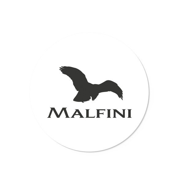 Malfini® Nálepka Malfini - Biela / MALFINI