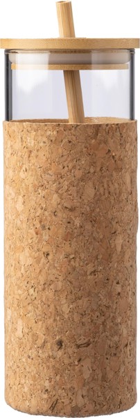 Copo de vidro de parede simples (450ml) Marlies