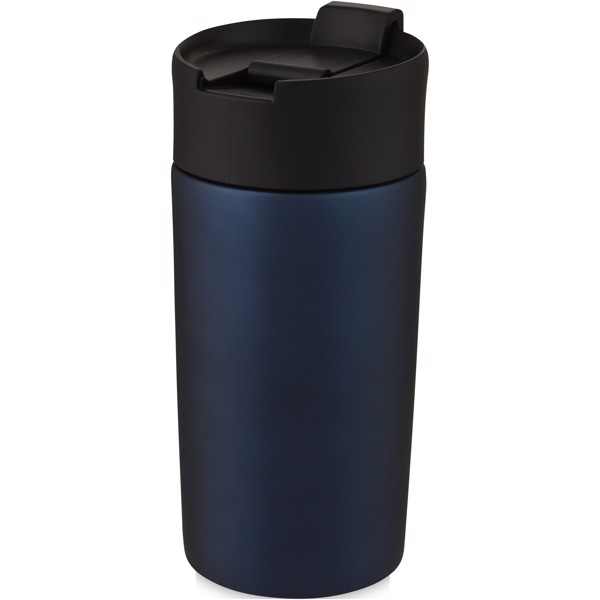 Gobelet avec isolation par le vide et couche de cuivre Jetta 330 ml - Bleu