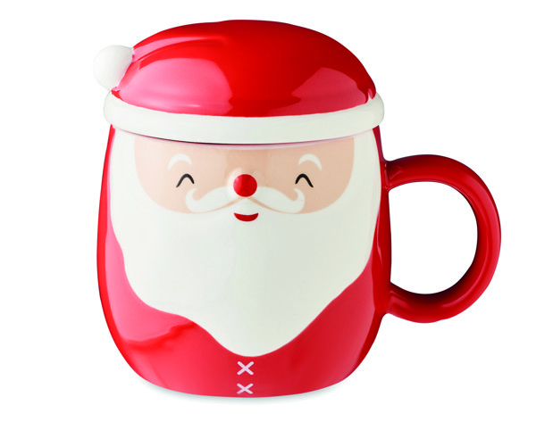 Caneca de cerâmica  370 ml Santa