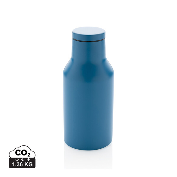 Bouteille isotherme compacte 300ml en acier inoxydable recyc - Bleu