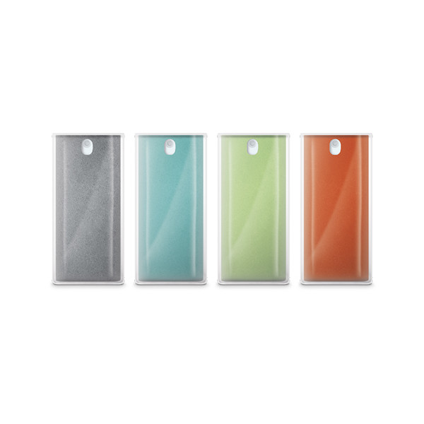 SCREEN CLEANER SPRAY AND SMARTPHONE HOLDER - Gris / 
