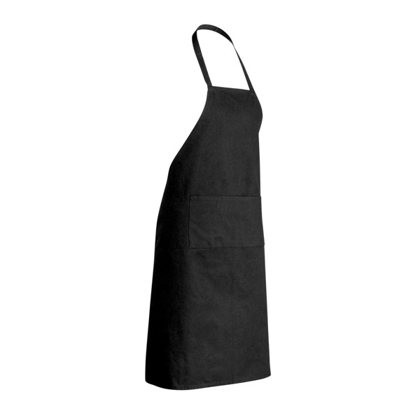 Impact AWARE™ Recycled cotton apron 180gr - Black