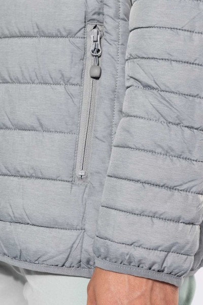 Men's Lightweight Hooded Padded Jacket - Light Royal Blue / XL