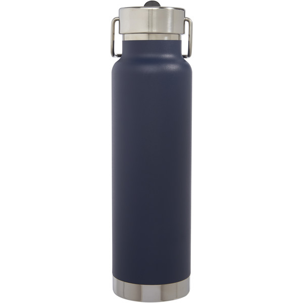 Bouteille isotherme de sport Thor de 750 ml avec isolation par le vide et couche de cuivre - Bleu foncé