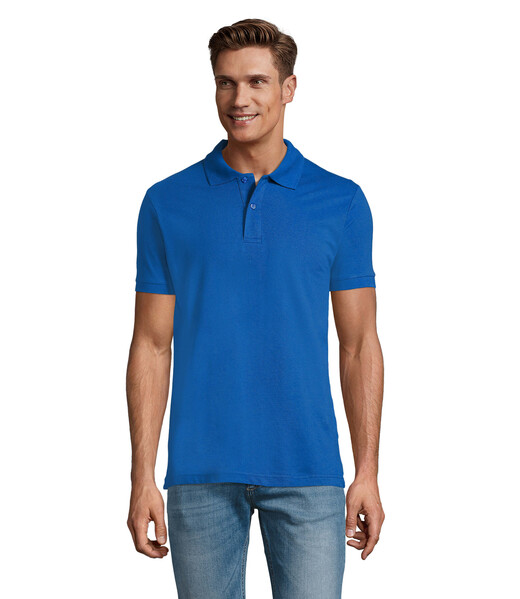 PERFECT MEN Polo homen 180g - Azul RoyalM