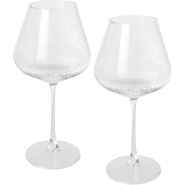 Rosso 2-piece wine glass set