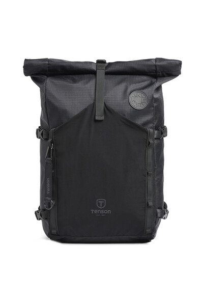 Camper Roll-Top Backpack 20/29 L Black No Size