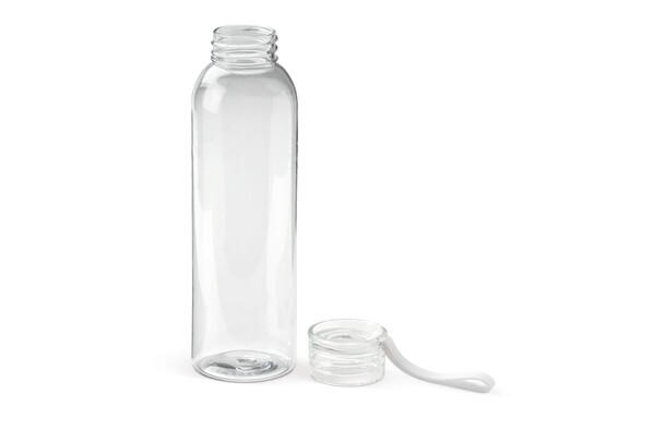 Bouteille en tritan 600ml - Transparent / Blanc