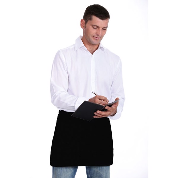 Waiter&#39;s apron short 195 gr/m2 Jared - White