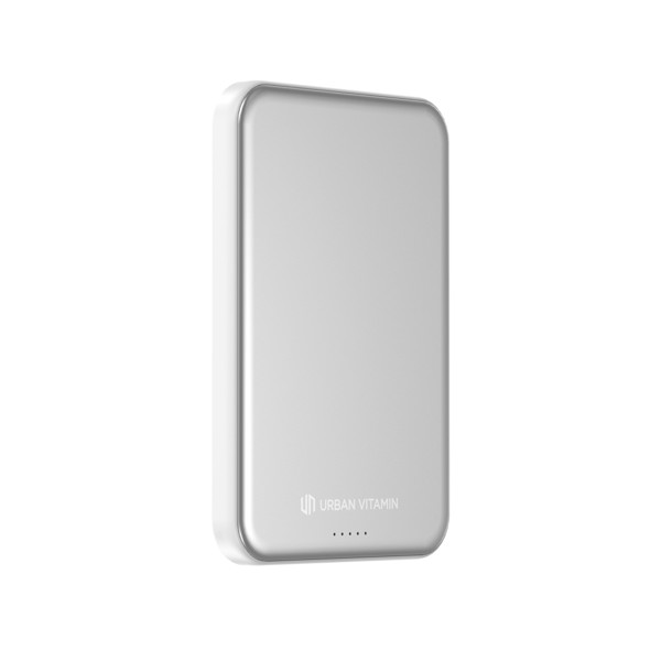 Urban Vitamin Pomona 5000mAh Qi2.2 25W magnetic powerbank - Silver