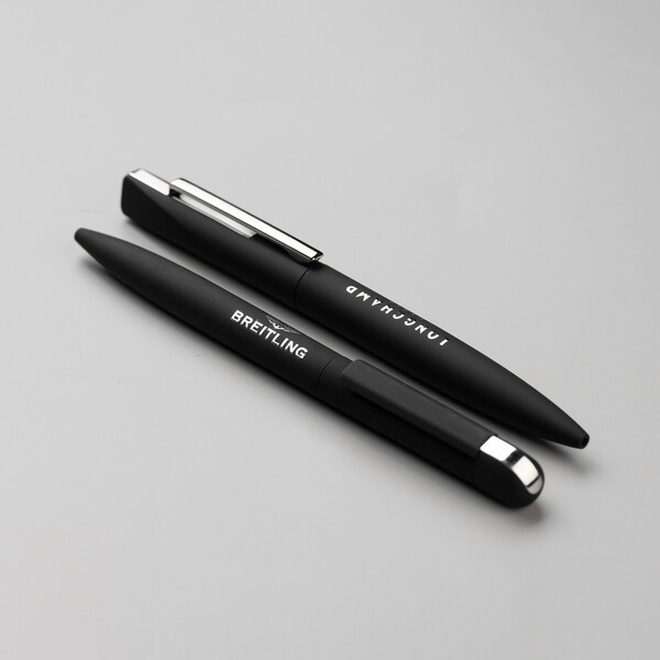 FOLK - BND62 - Stylo à bille en acier inoxydable recyclé - Blanc finition mat