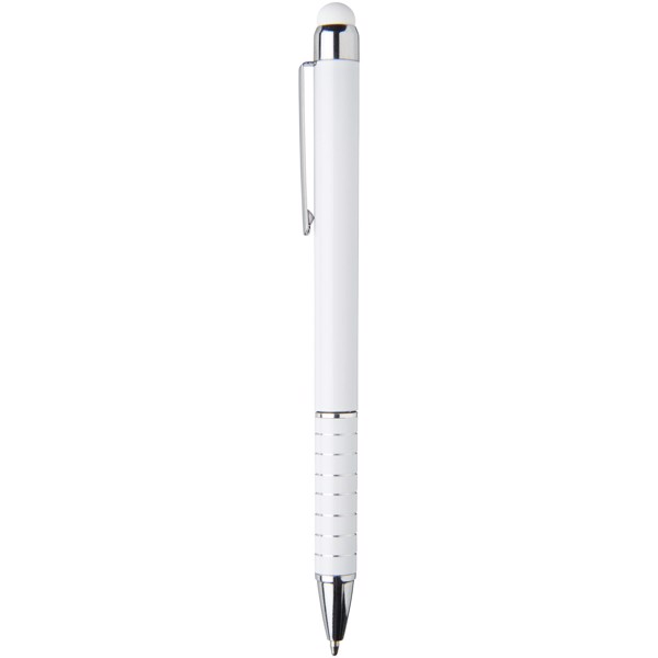 Hliníkové kuličkové pero Glaze - Bílá