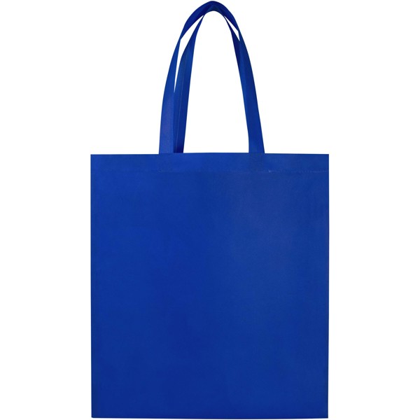 Tote bag a soffietto in tessuto non tessuto riciclato certificato GRS da 12 litri EcoSeal - Blu royal