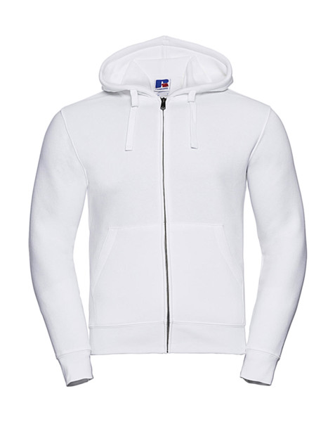 Men's Authentic Zipped Hood - White / S