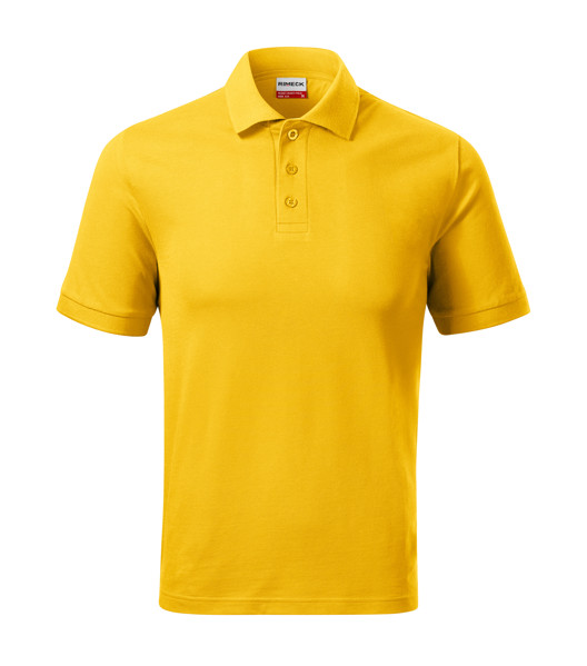 Polokošile Pánská Rimeck® Resist Heavy Polo - Žlutá / 4XL
