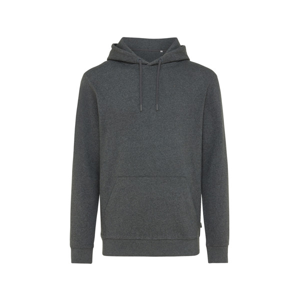 Iqoniq Torres ungefärbter Hoodie aus recycelter Baumwolle - Heather Anthracite / XXXL