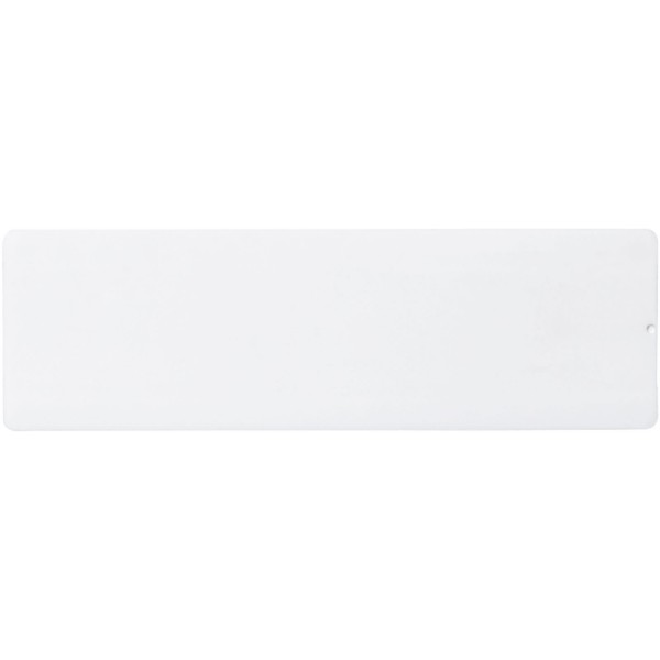 Righello Ellison da 15 cm in plastica con inserto di carta - Bianco