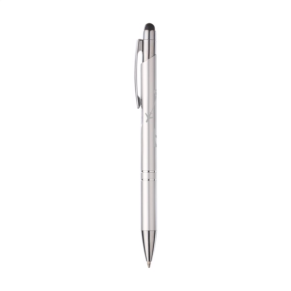 Ebony Touch stylus pen - silver / Blue