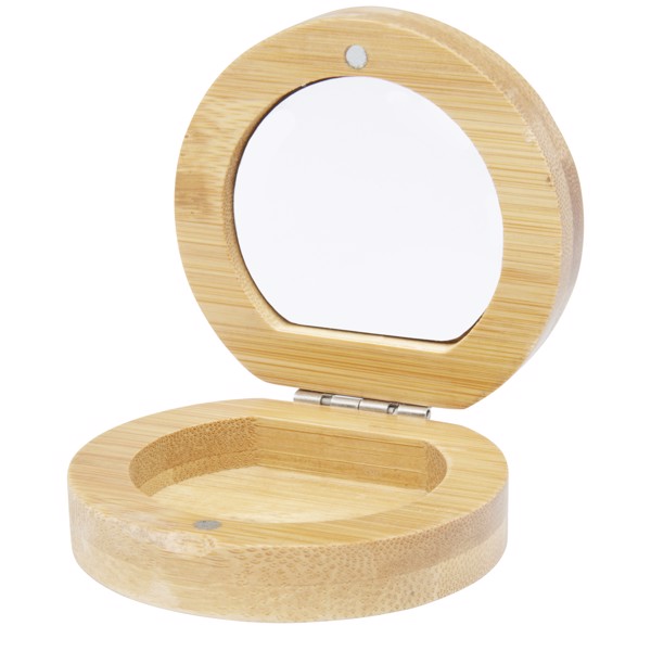 Miroir de poche Afrodit en bambou