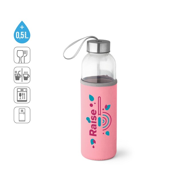 RAISE. Sportska boca 520 ml - Bijela