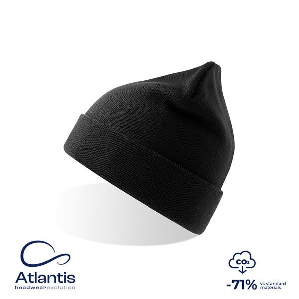 Gorro Pier-S, 100% Poliéster Reciclado - Cinza Escuro