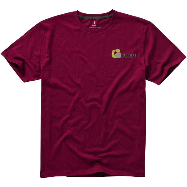 T-shirt manches courtes homme Nanaimo - Bordeaux / 3XL