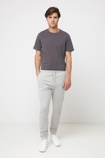 Iqoniq Cooper recycled cotton jogger - Heather Grey / M